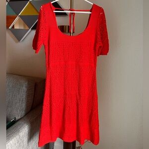 Wishlist NWT Poppy Red Knit Dress